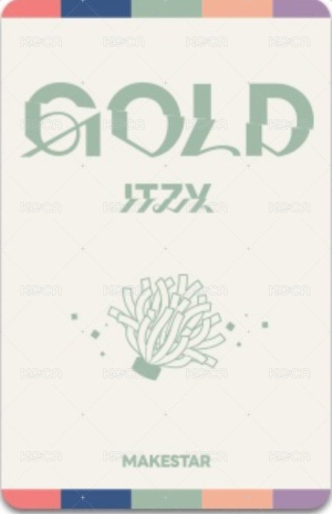 GOLD ms 13.0 抽選卡 韓式毽子 背面