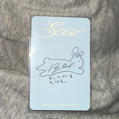 金道英綠衣比耶 可愛兔子卡背