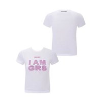 T-SHIRT WITH PINK LOGO
