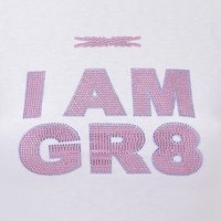 T-SHIRT WITH PINK LOGO