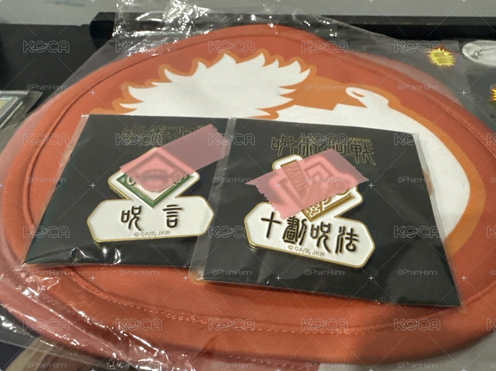狗卷 七海 金屬徽章