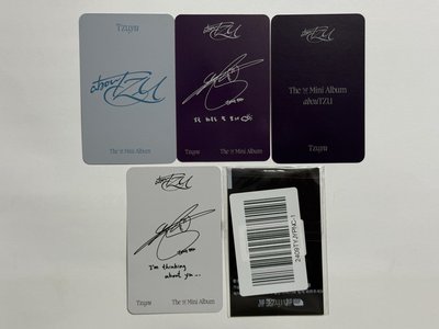 子瑜solo專卡/特典卡 Part.2