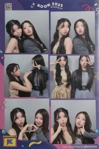 KCON LA 周邊卡 六宮格