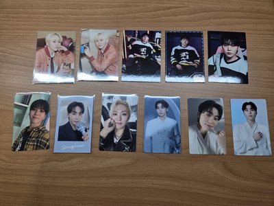 seventeen寛卡(holiday,25home,迷9,正規五NEW拍立得, NEW)