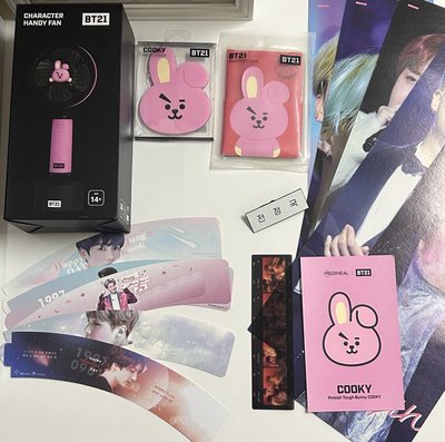 Cooky BT21初代周邊 贈品很多！！
