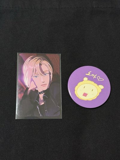 迷三 K4特典卡+徽章一套