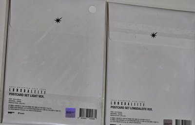 一巡明信片組 兩版都有