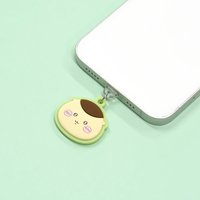栗子饅頭USB type-C手機防塵吊飾