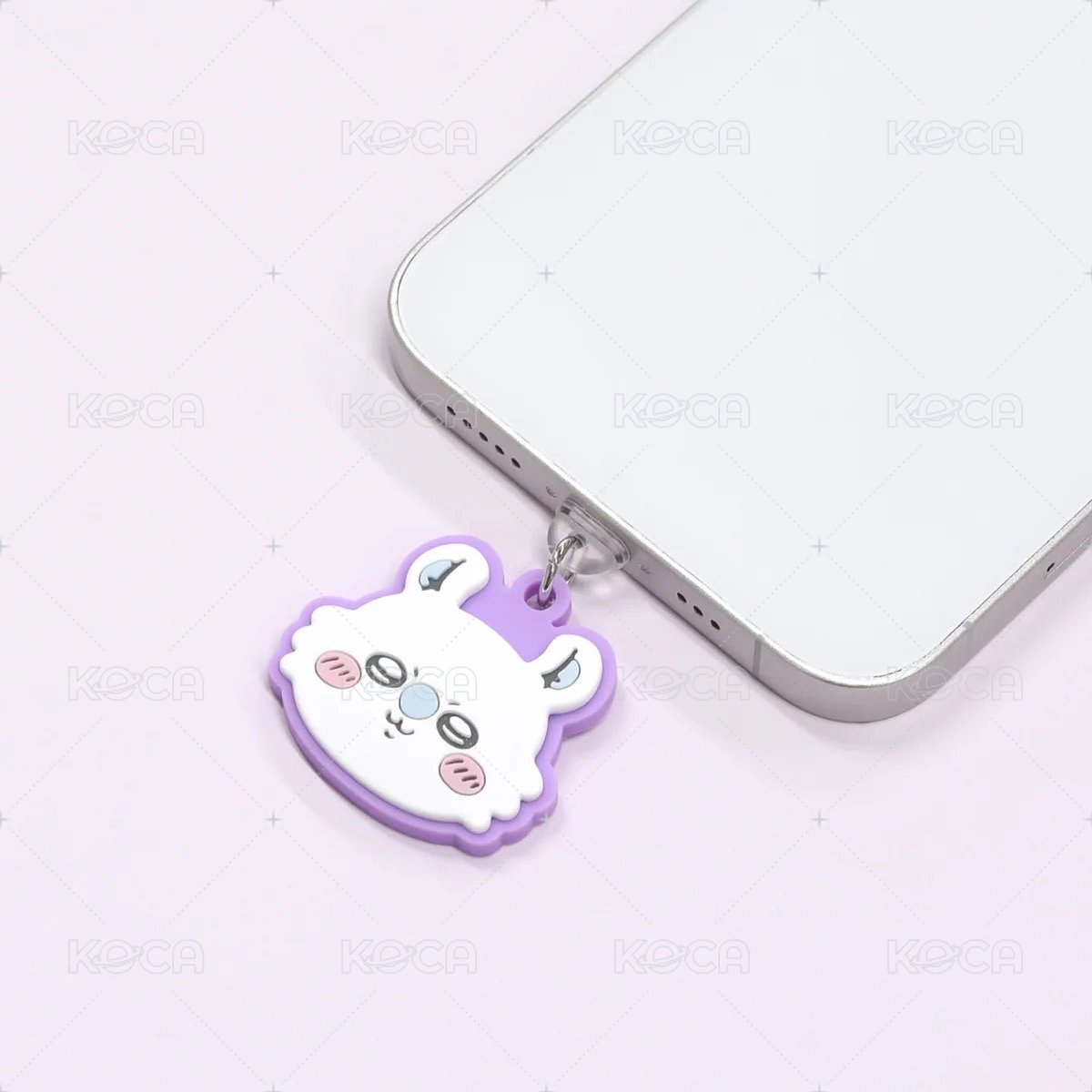 小桃USB type-C手機防塵吊飾