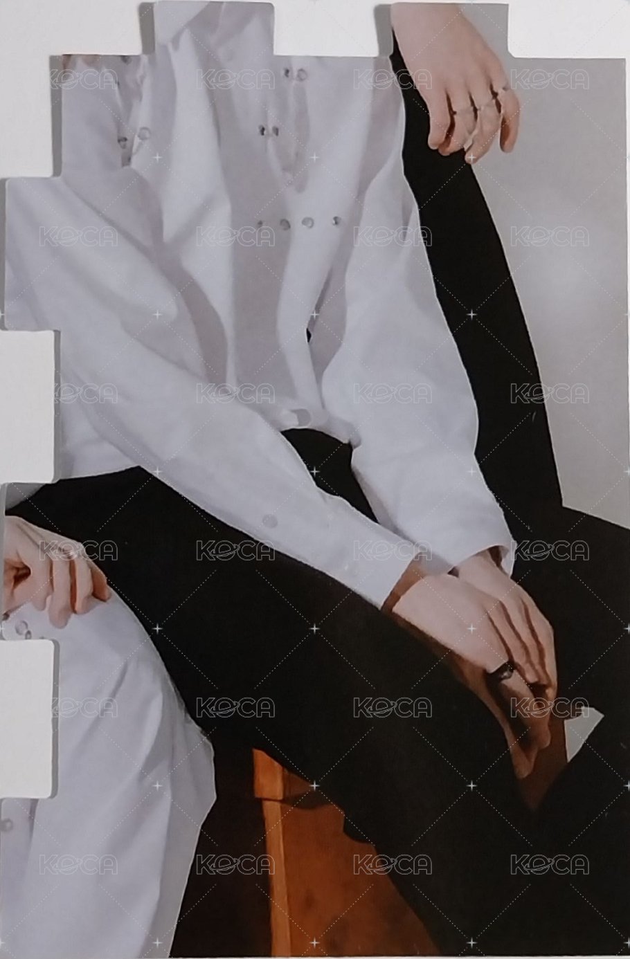 FACE YOU 專輯卡 PUZZLE PHOTO CARD 背面