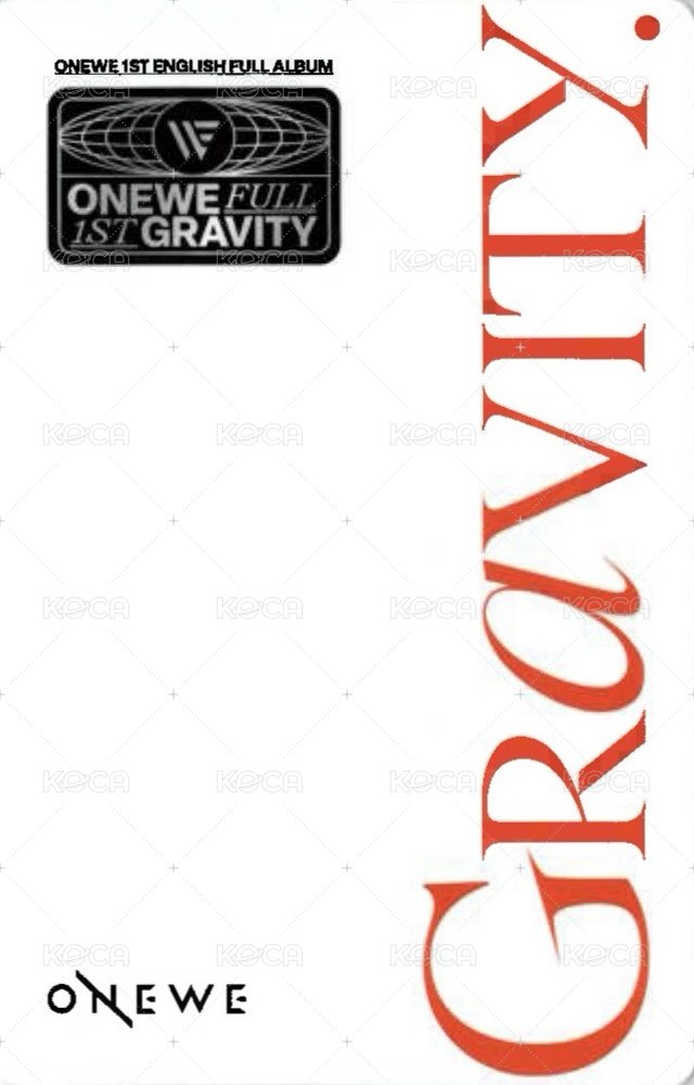 GRAVITY Bizent 特典卡  背面