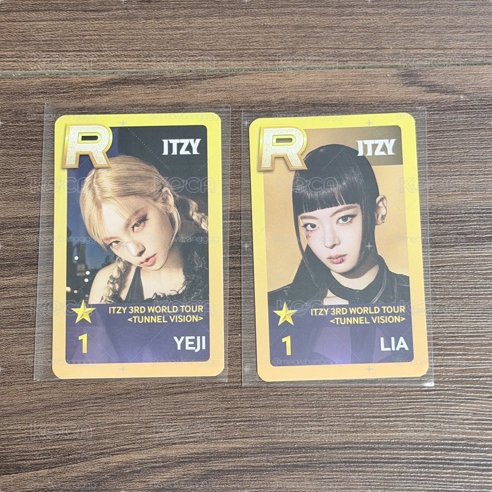 ITZY YEJI 禮志 LIA SSJ TNVS 三巡 任務卡 