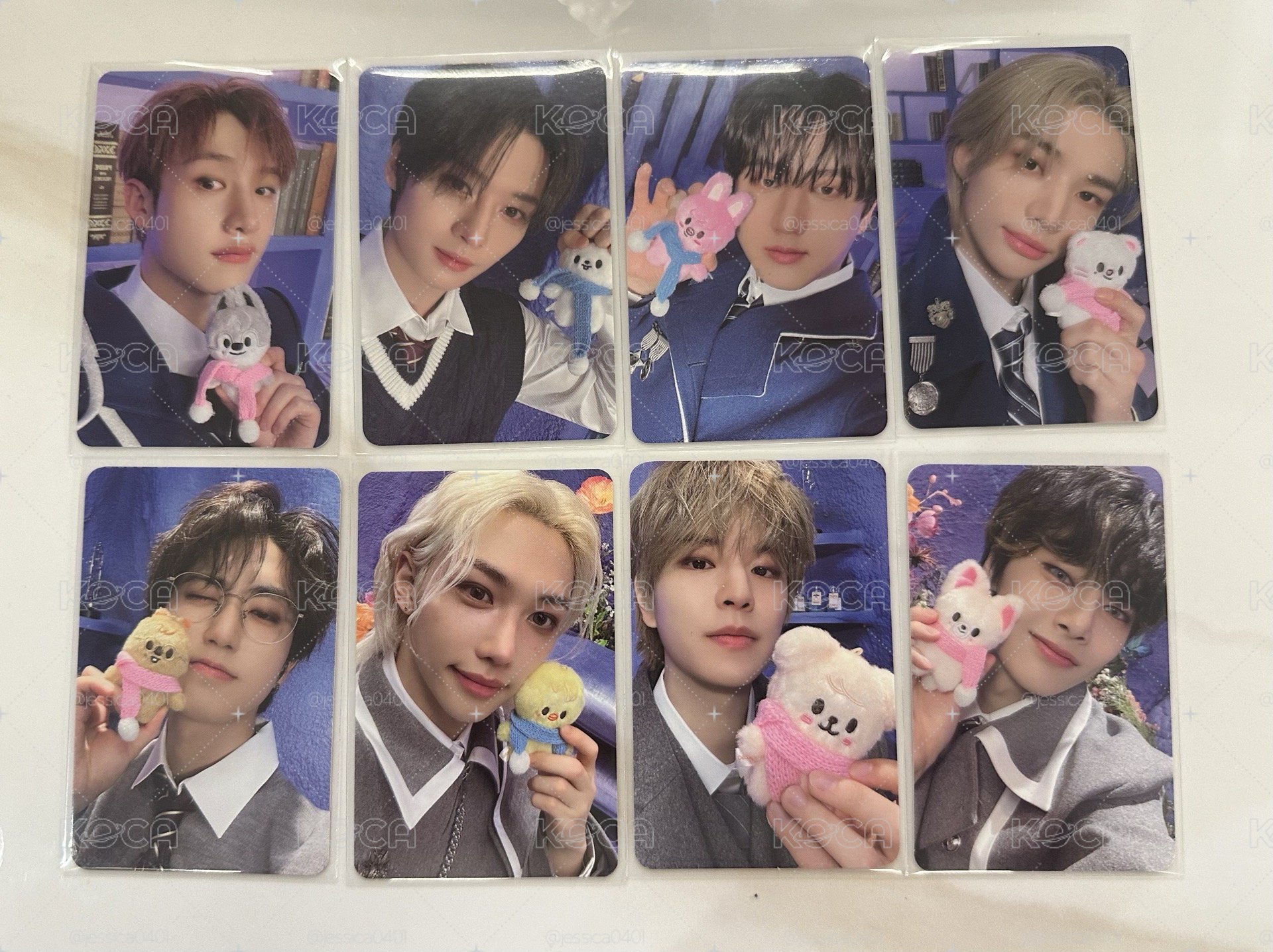 Stray Kids 魔法學院 FM 線下快閃店 滿額卡一套