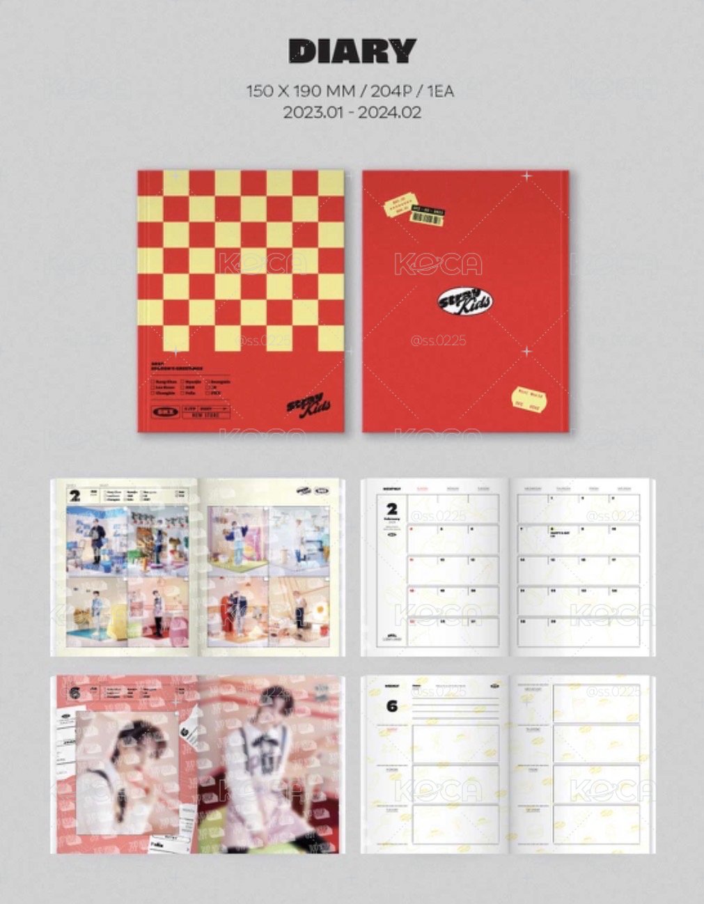 SKZ 2023年曆 固配