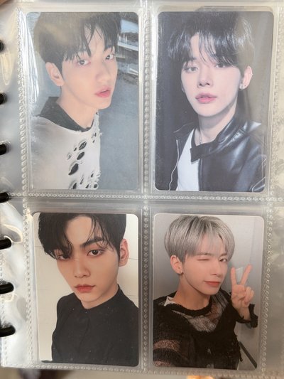 TXT 皮衣 漁網 A竣彬顯