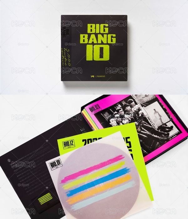 《BIGBANG10 THE VINYL LP: LIMITED EDITION》絕版10周年限量黑膠唱片