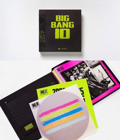 《BIGBANG10 THE VINYL LP: LIMITED EDITION》10周年限量黑膠唱片