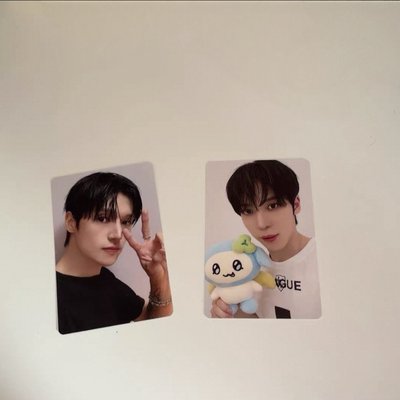 ATEEZ with LINE FRIENDS Mighteez快閃店隨機吊飾潤+隨機卡包潤榮一組不拆 