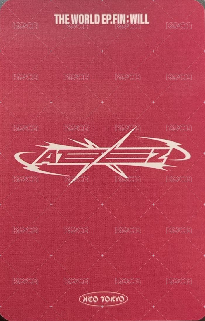 Will Neo Tokyo 簽售卡  背面