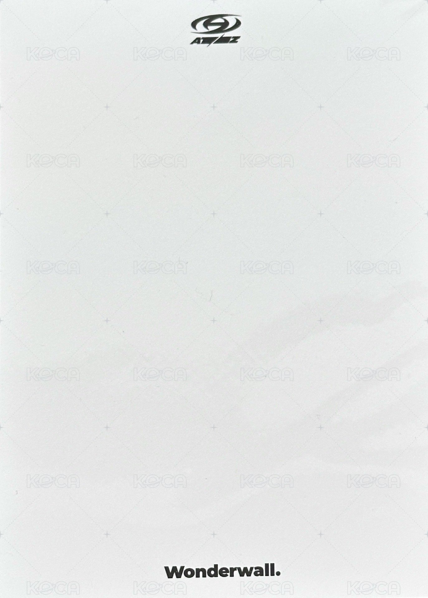 Movement wonderwall LUCKY DRAW 2.0 明信片  背面