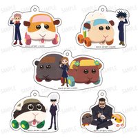 天竺鼠車車聯名快閃店 壓克力鑰匙圈