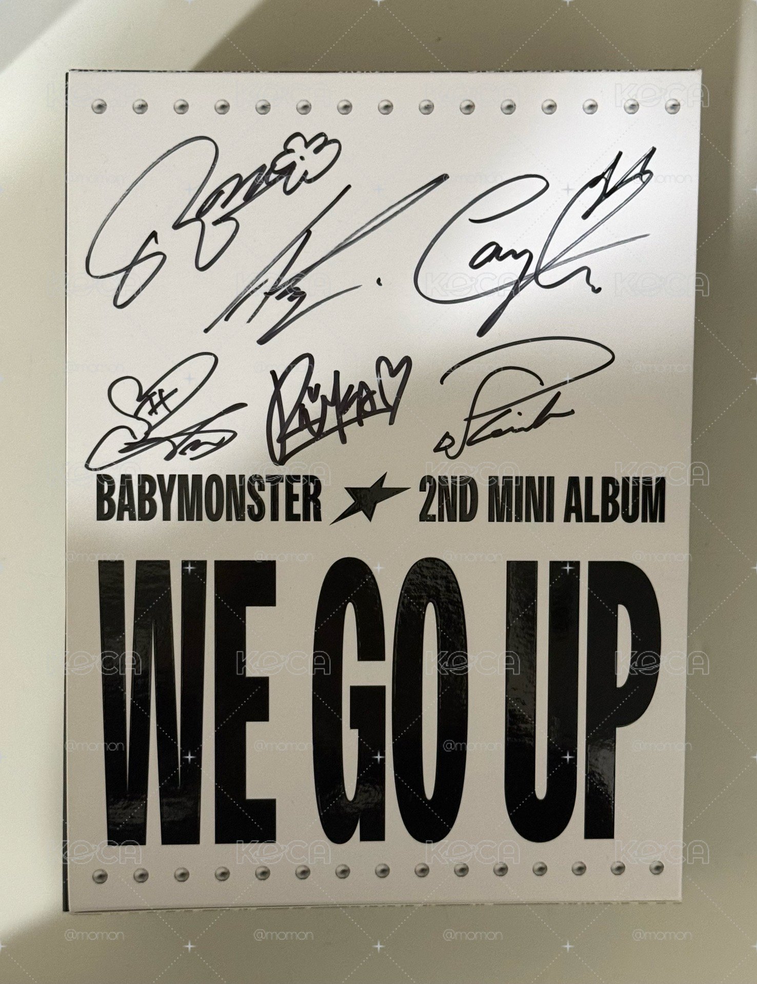 [WE GO UP] 韓國快閃 親簽外盒+一套單封