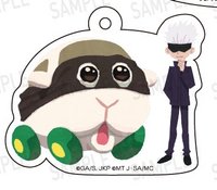 天竺鼠車車聯名快閃店 吊飾 五條悟x西羅摩