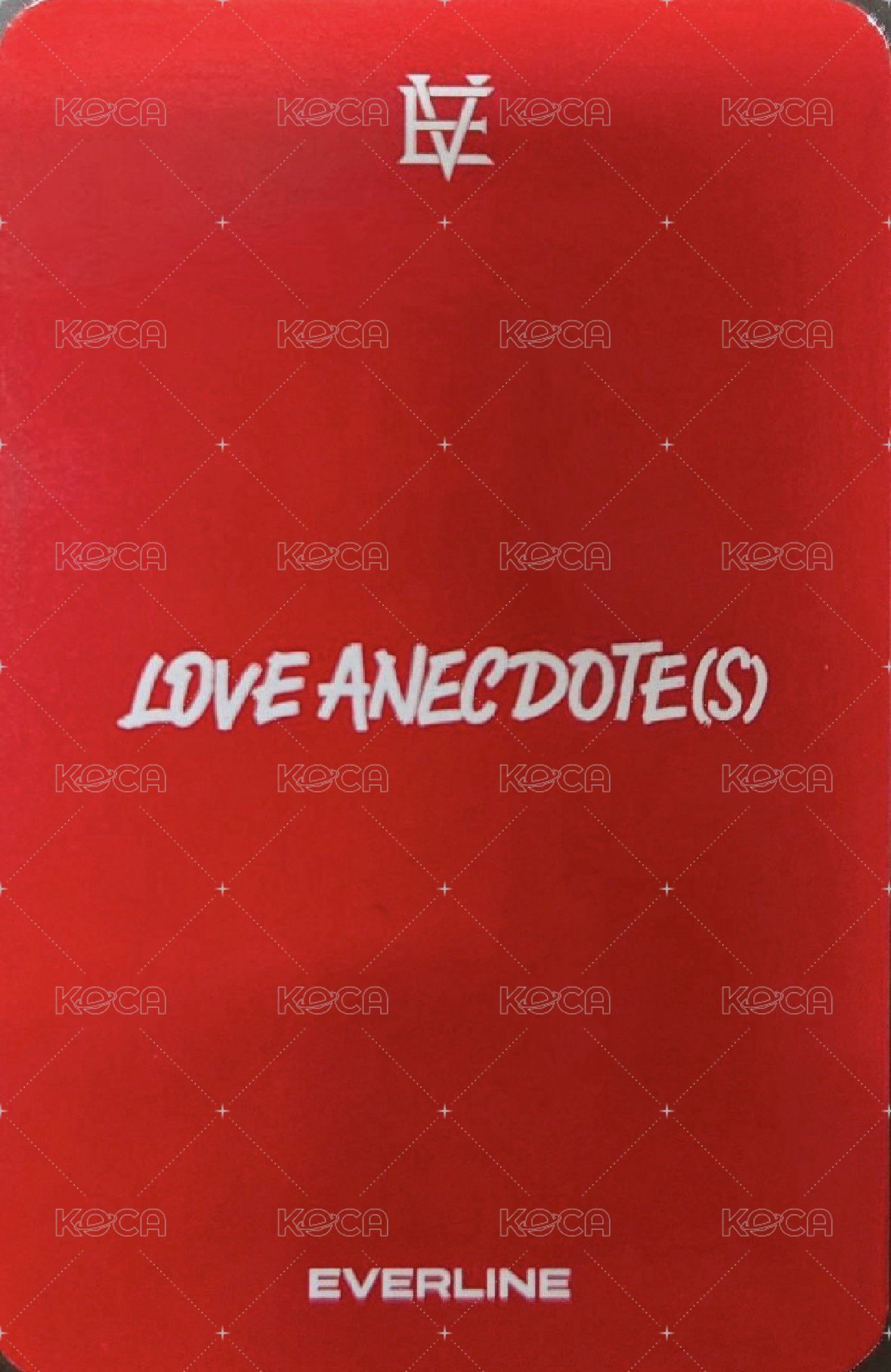 迷五 el 線下1.0 簽售卡 邱比特ver. 背面