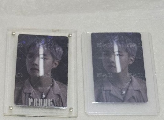 BTS PROOF日咖特典 號錫愛心閃卡
