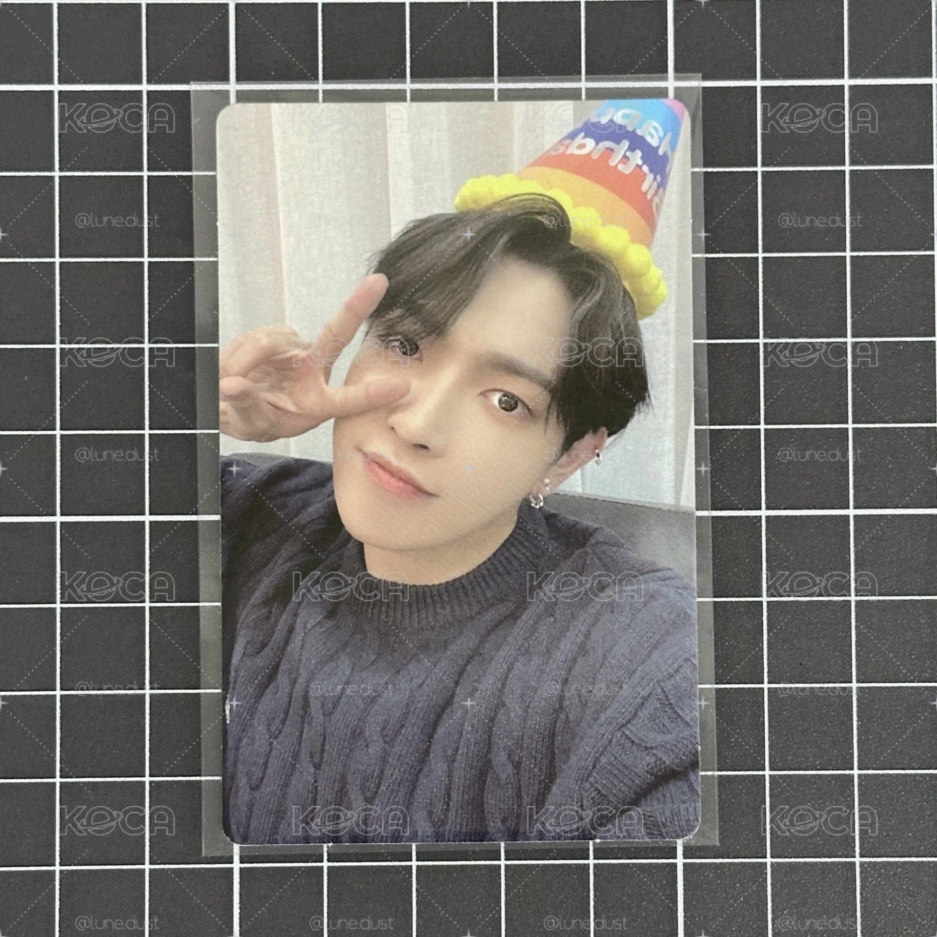 ATEEZ 金弘中 2022生日週邊小卡+明信片