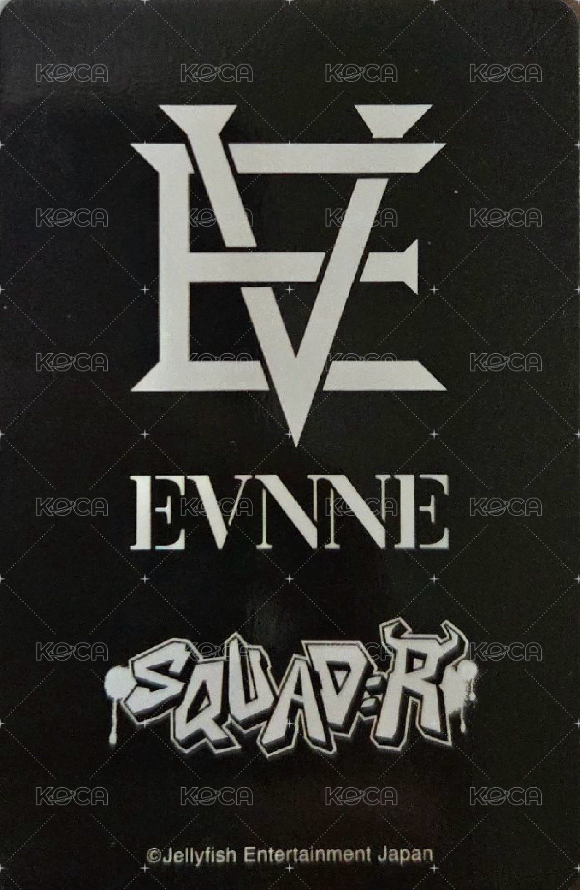 2024 EVNNE FAN-CONCERT [SQUAD:R] ASIA TOUR 隨機卡  背面
