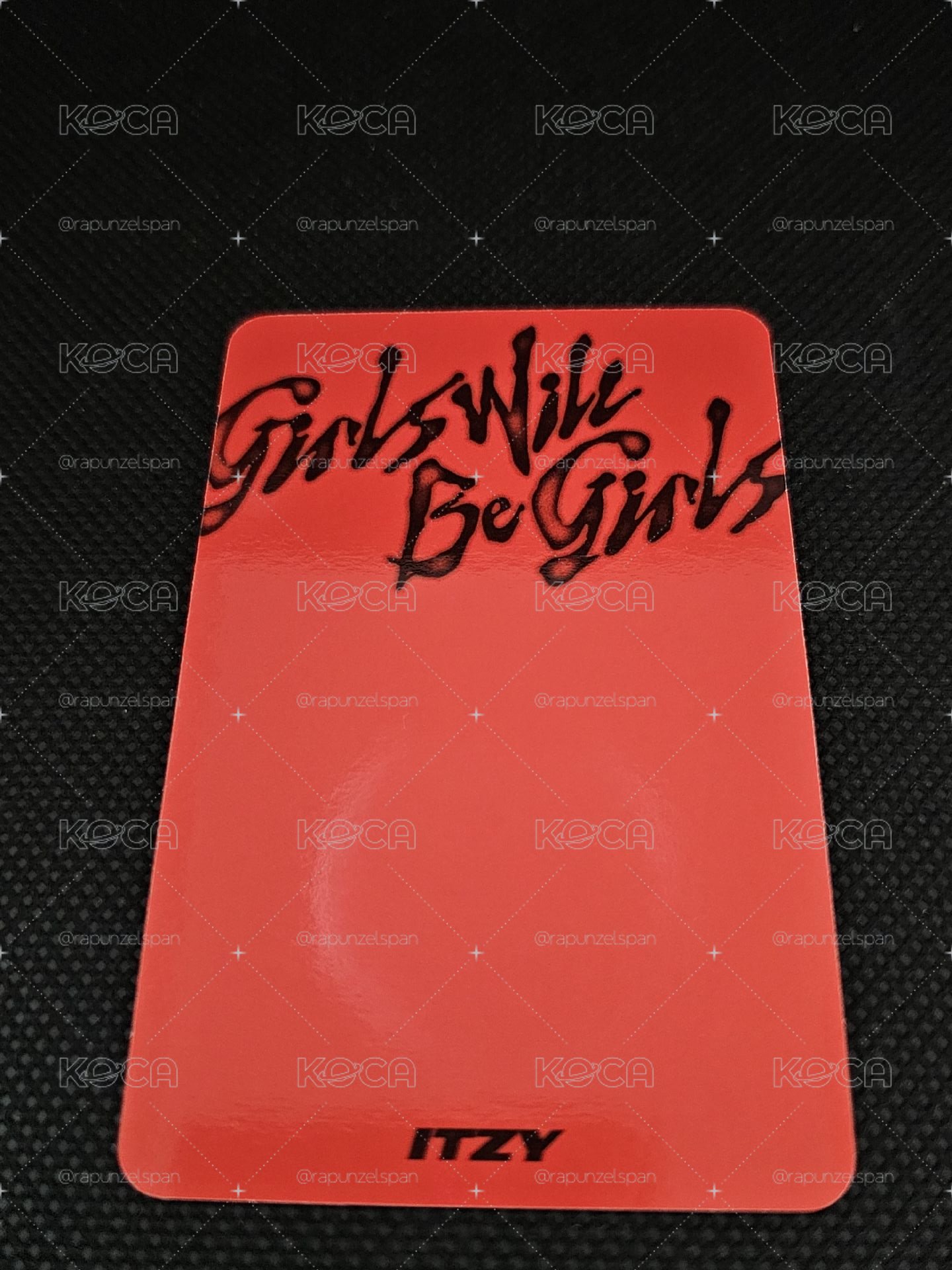 ITZY 第 10 張迷你專輯 《Girls Will Be Girls 分隊卡