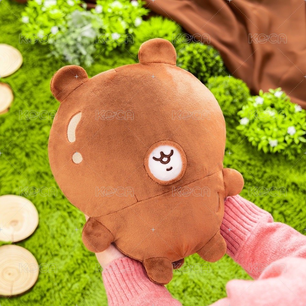 救援！可穿脫服裝毛絨玩偶（巧克力）