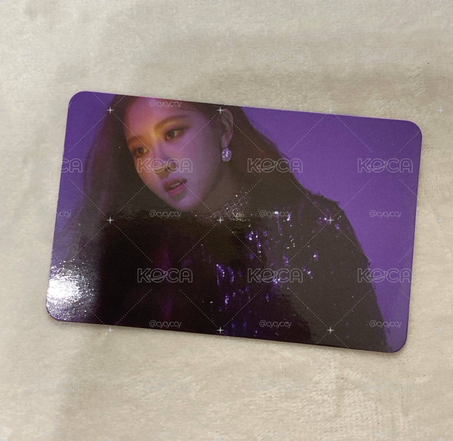 Square Up 專輯卡 Black ver.2