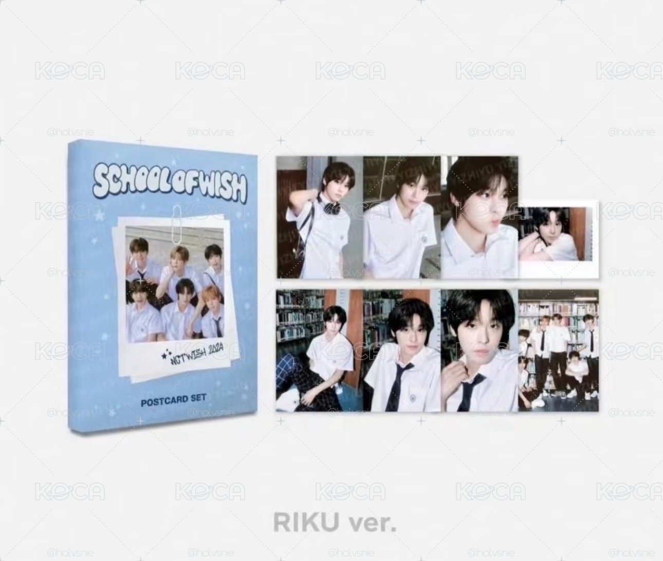 NCTWISH RIKU村巡明信片