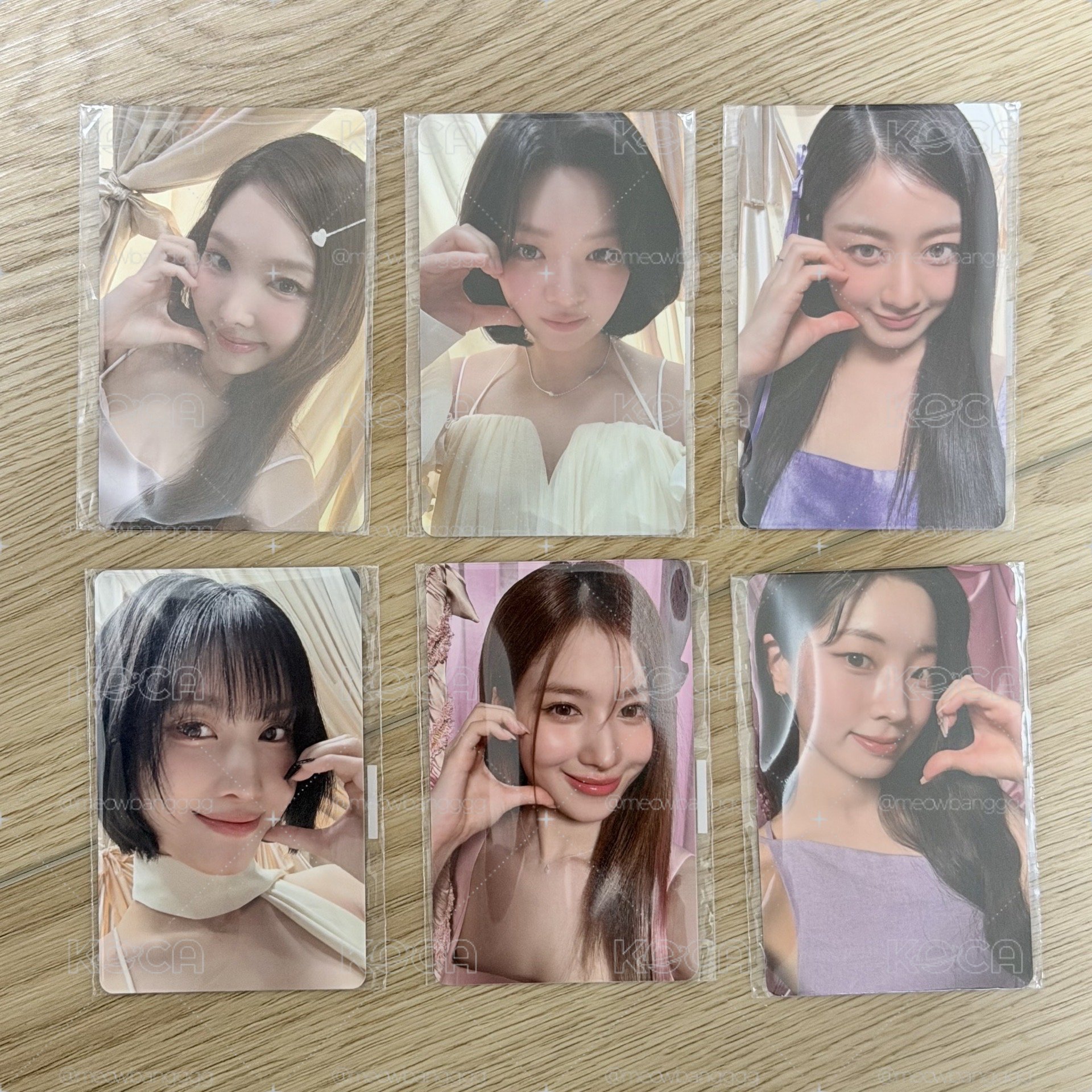 TWICE THIS IS FOR 六巡 JYP 仁川線上 滿額卡 