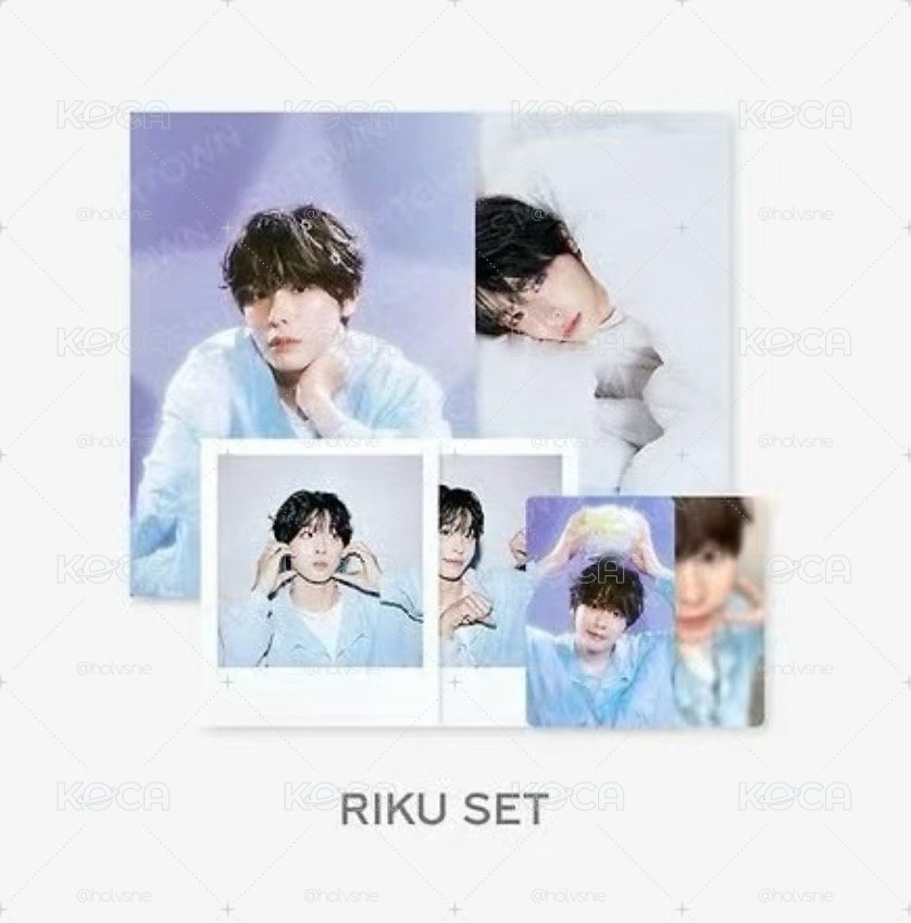 NCTWISH RIKU 25年曆明信片set