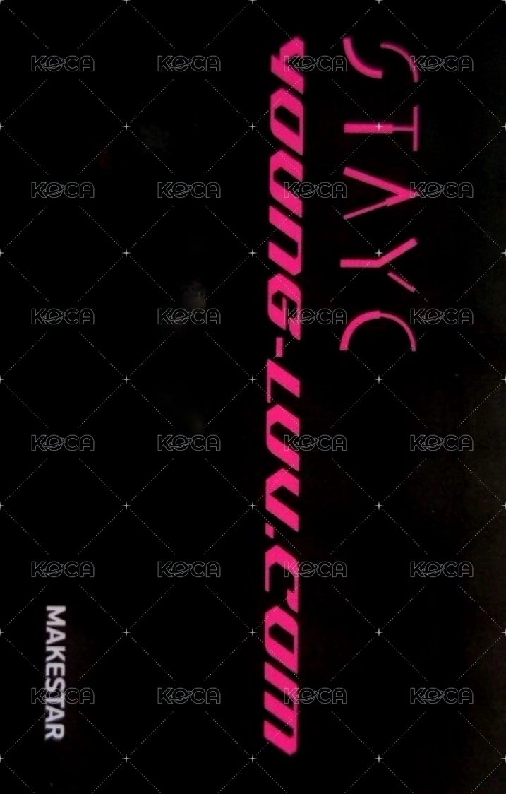 RUN2U ms 3.0 簽售卡  背面