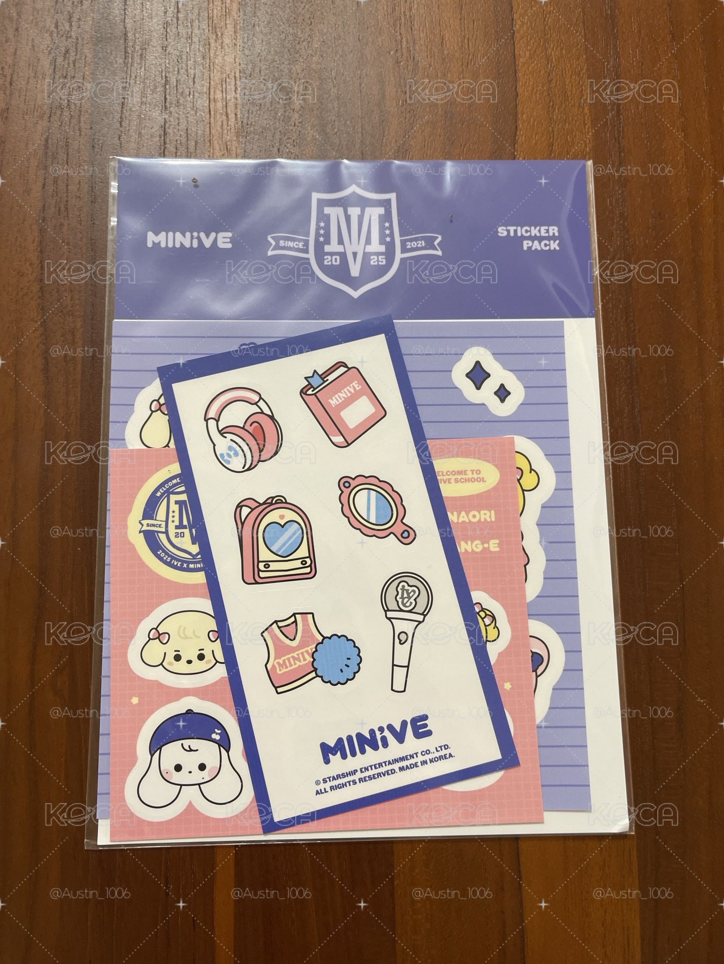 MINIVE SCHOOL 貼紙 