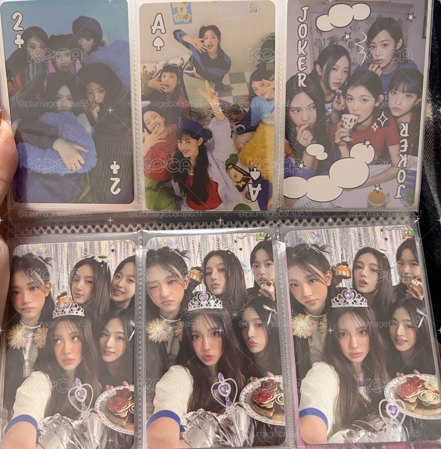 NewJeans 團卡 年曆卡