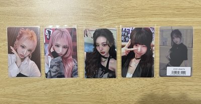 日專 Be Alright 專卡、特典卡