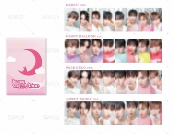 be my valuetine 隨機卡  背面