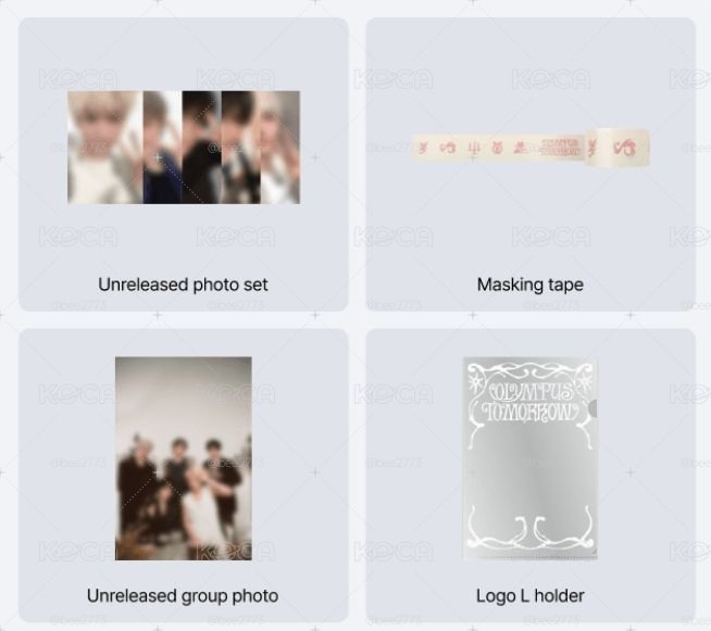 TXT 2026年曆全新為拆 含wvs整套特典