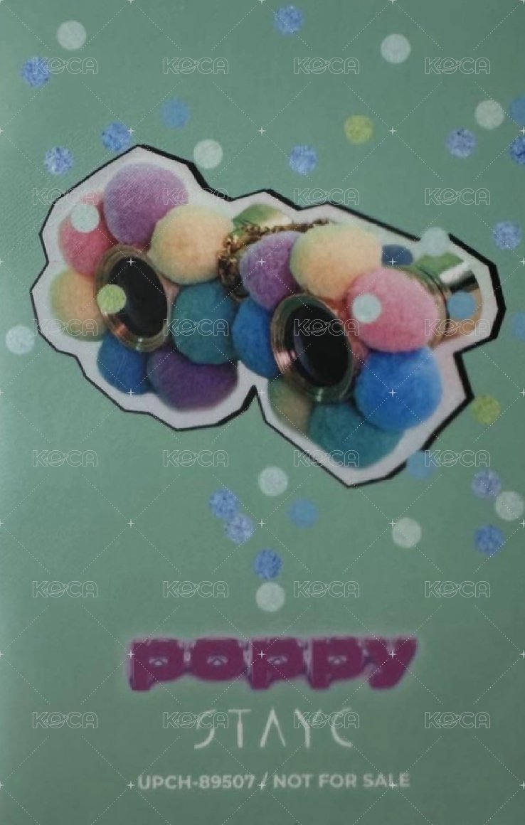 POPPY 單封 專輯卡  背面