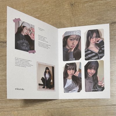 張員瑛 rola rola 代言卡一套