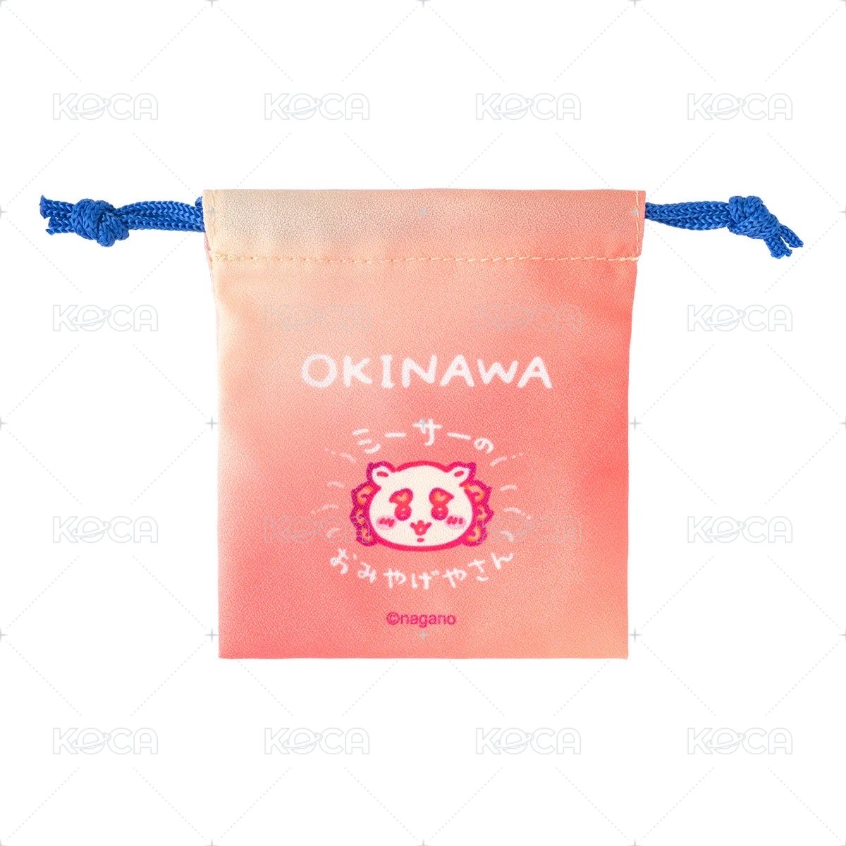 獅薩與三小隻 四入組迷你束口袋