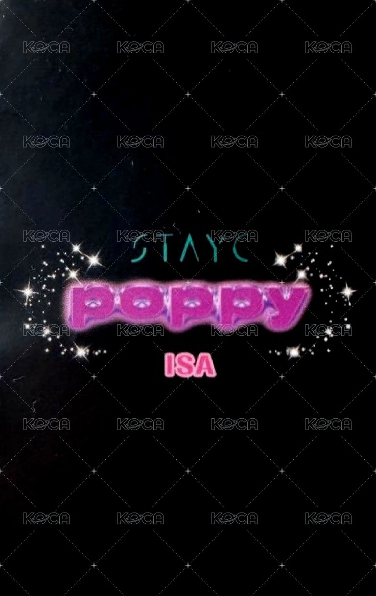 POPPY bushiya 塔店 幸運卡  背面