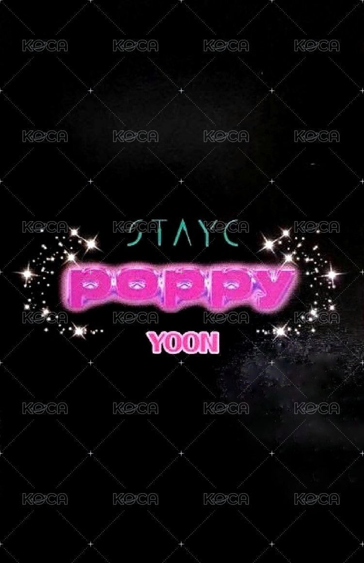 POPPY bushiya 塔店 幸運卡  背面