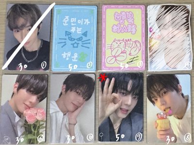 BOYS II PLANET 展覽卡