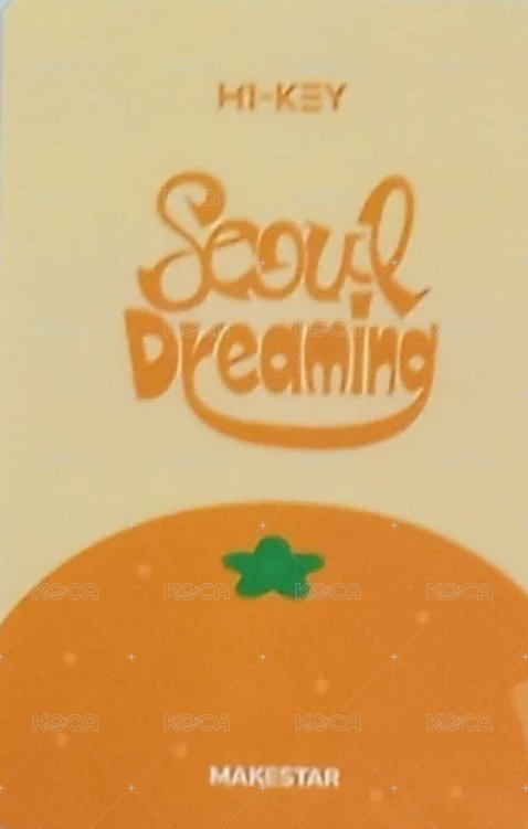 迷你二 ms 簽售卡  背面